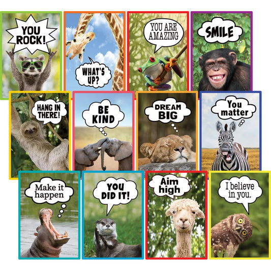 GO WILD ANIMALS SMALL POSTER