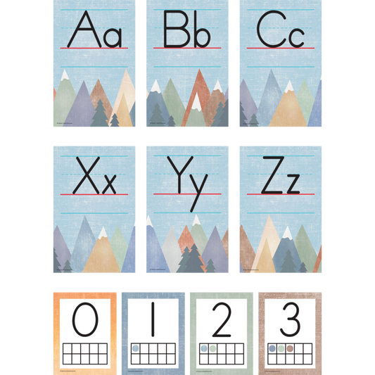 MOVING MOUNTAINS ALPHABET BBS