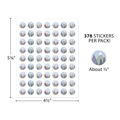 MOVING MOUNTAINS STICKERS MINI