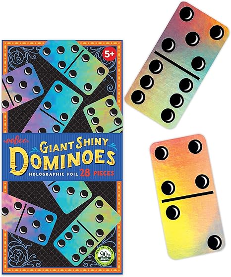 GIANT SHINY DOMINOES HOLOGRAPHIC