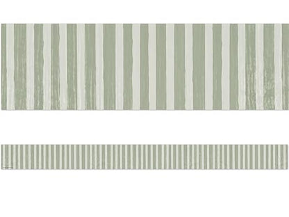 SAGE GREEN STRIPES