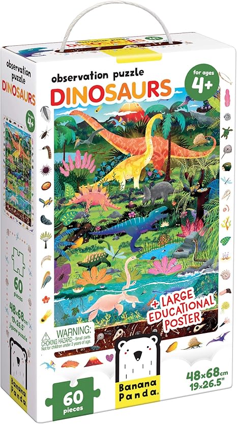 DINOSAURS OBSERVATION PUZZLE