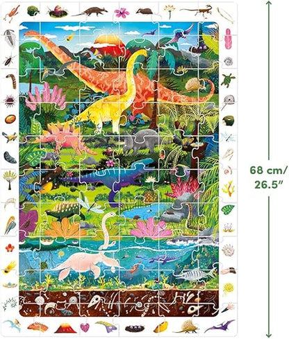 DINOSAURS OBSERVATION PUZZLE