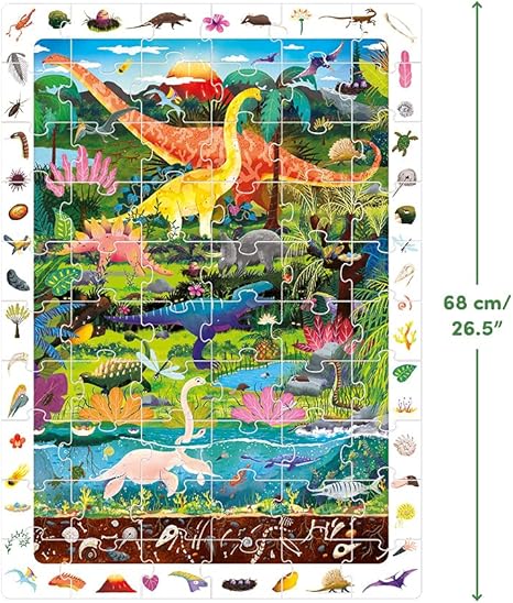 DINOSAURS OBSERVATION PUZZLE