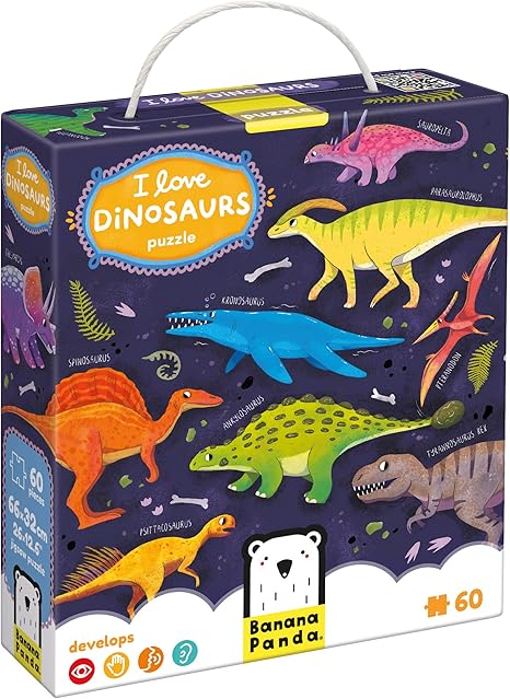 I LOVE DINOSAURS PUZZLE