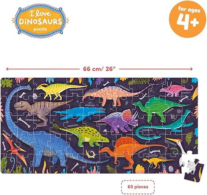I LOVE DINOSAURS PUZZLE