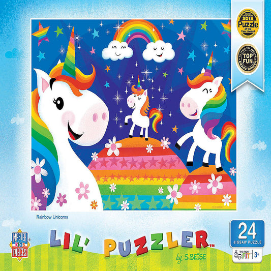 LIL' PUZZLER RAINBOW UNICORN