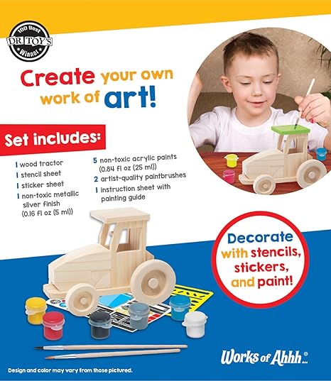 FARM TRACTOR PAINT YOUR OWN