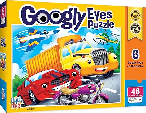 GOOGLY EYES VEHICLES PUZZLE