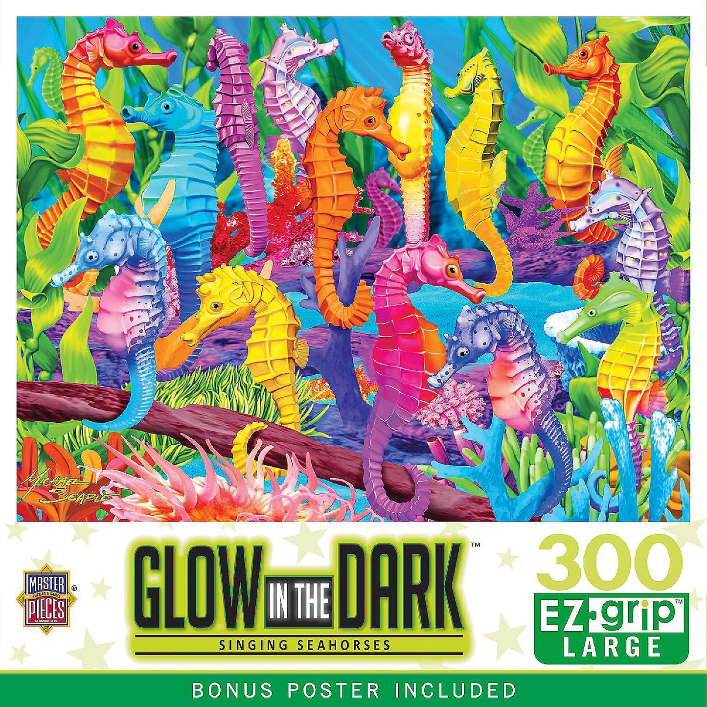 GLOW IN THE DARK SINGING SEAHORS