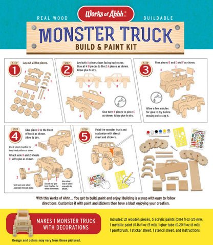 MONSTER TRUCK BUILD AND PAINT