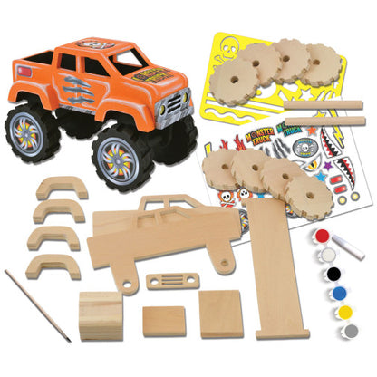 MONSTER TRUCK BUILD AND PAINT