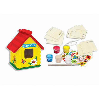 BIRDHOUSE PAINT YOUR OWN MINI