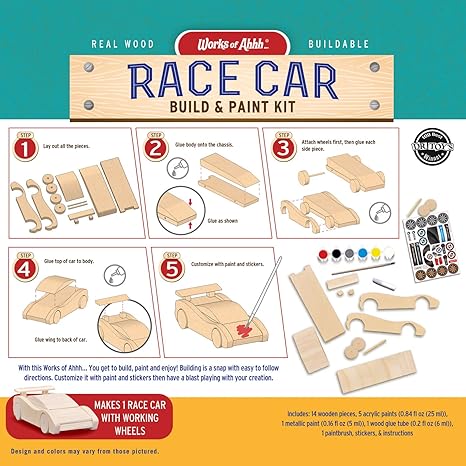 RACE CAR BULD AND PAINT