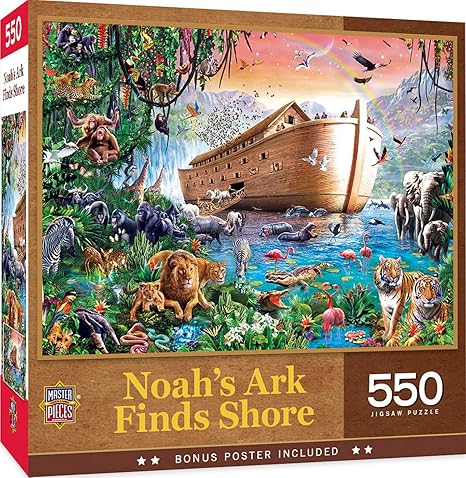NOAH'S ARK FINDS SHORE 500 PUZZLE