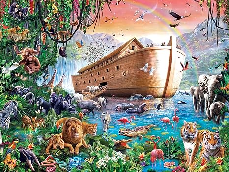 NOAH'S ARK FINDS SHORE 500 PUZZLE