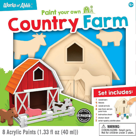 PAINT YOUR OWN COUNTRY FARM