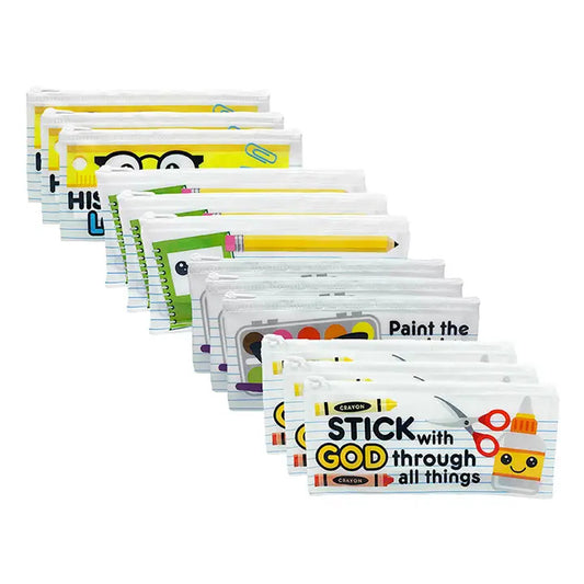 PENCIL CASES WITH BIBLE VERSES