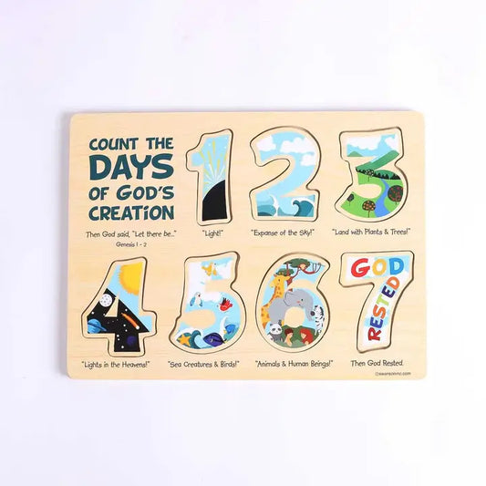 DAYS OF CREATION PUZZLE (CHILDRE