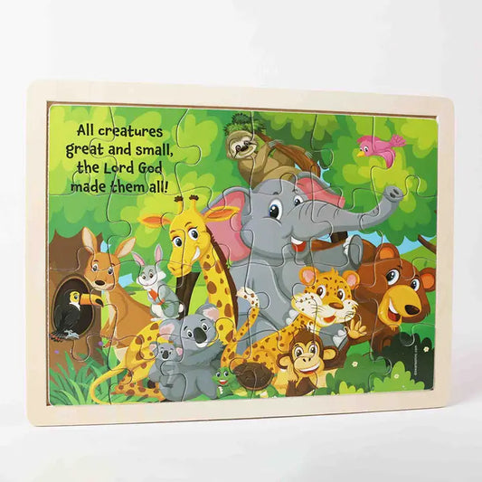 JUNGLE ANIMAL PUZZLE