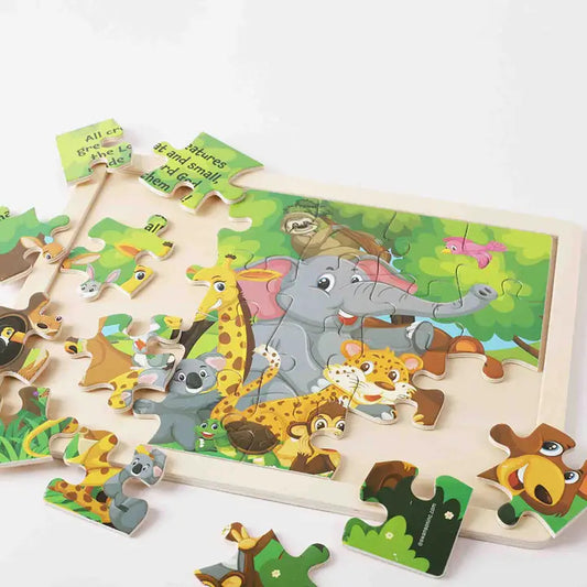JUNGLE ANIMAL PUZZLE