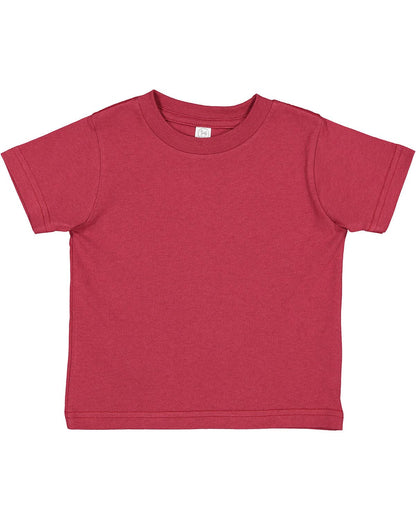 Rabbit Skins Toddler Cotton Jersey Blank T-Shirt 3301T 3301J: CHILL / 3T