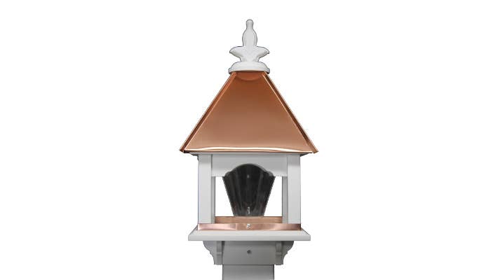 Four-Sided Feeder w/copper roof   Item: HIPC