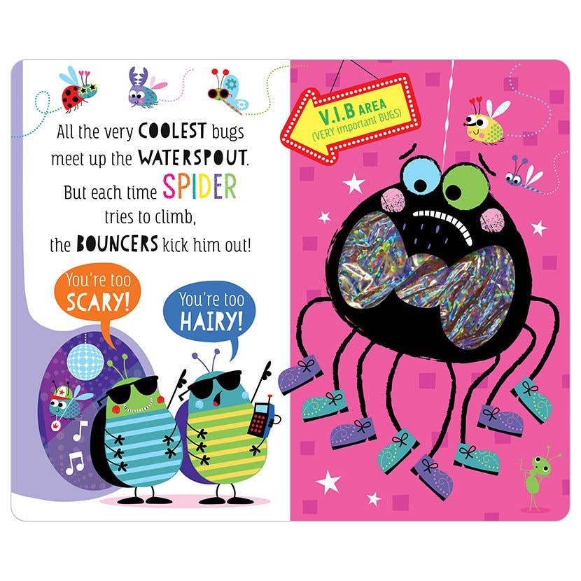Board Book The Not So Scary Hairy Spider