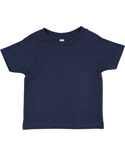 Rabbit Skins Toddler Cotton Jersey Blank T-Shirt 3301T 3301J: CHILL / 7