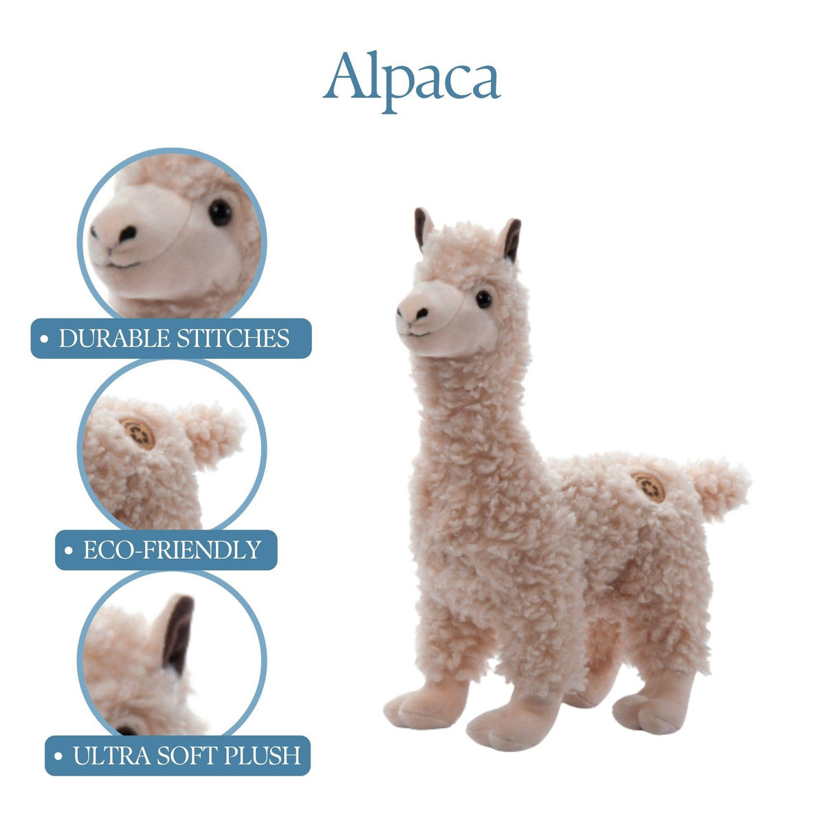 14" (35cm) Wild Onez Alpaca Wild Life