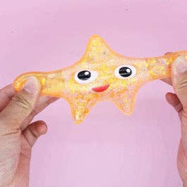 Starfish Maltose Squishy: Blue