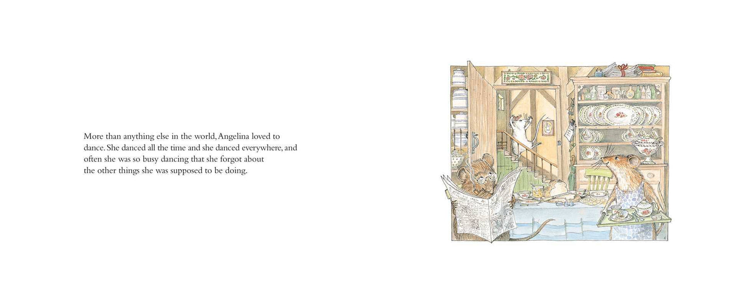 Angelina Ballerina by Katharine Holabird: Hardcover; 32 pages / English