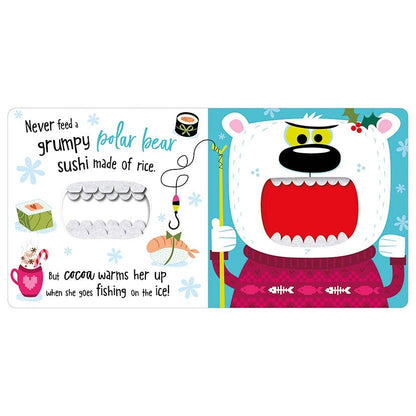 Board Book Never Feed a Grumpy Reindeer