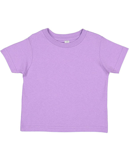 Rabbit Skins Toddler Cotton Jersey Blank T-Shirt 3301T 3301J: White / 5/6