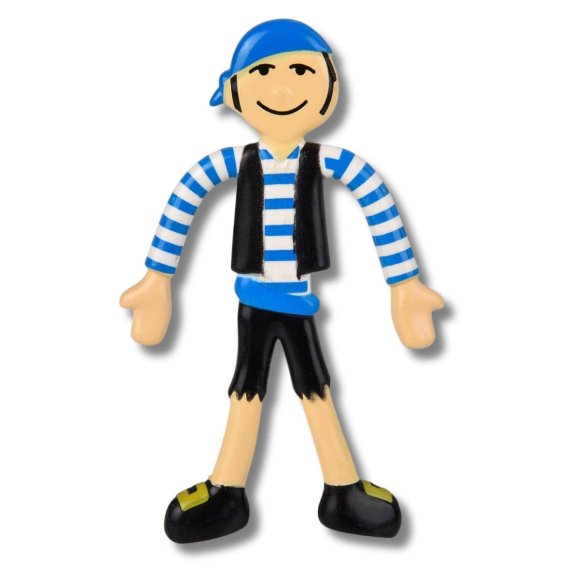 Bendable Twist Pirate Squeeze Fidget Kids Toy | Assorted
