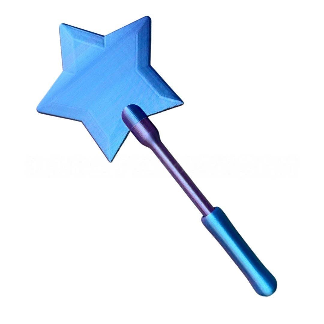 Card Holder Magic Wand 3D Printed Tap To Pay: Silk Gold-35.5 x 15.5 cm-90 g