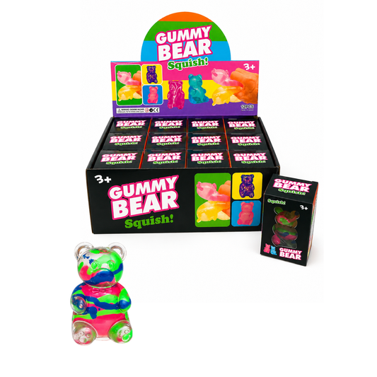 Gummy Bear Squish! – 3” Assorted Colors MSND11
