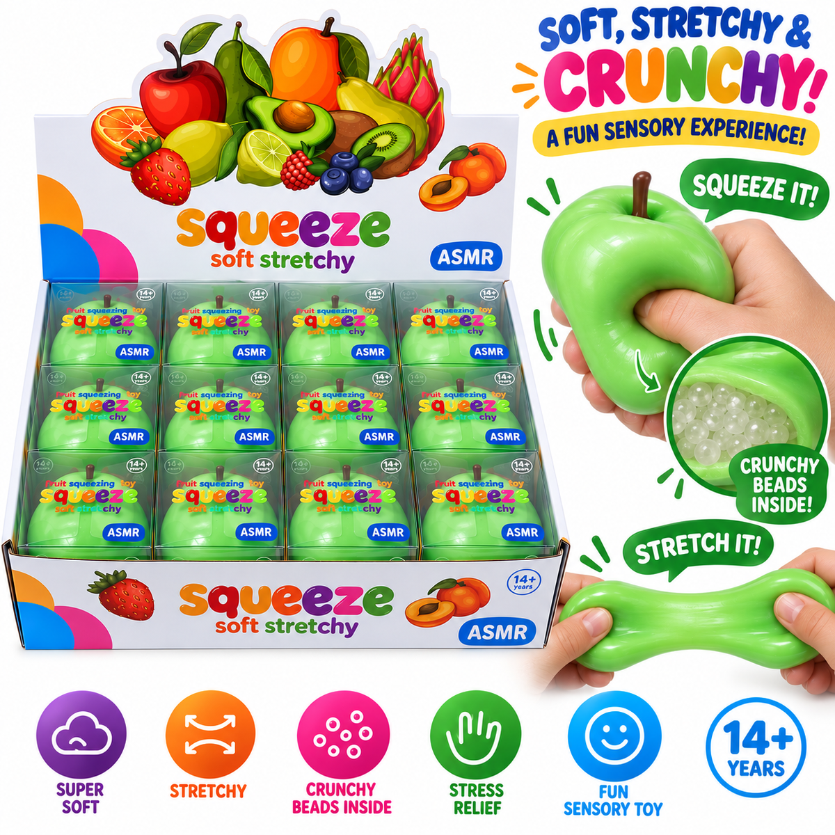 Crunchy Apple Squishy MSS33
