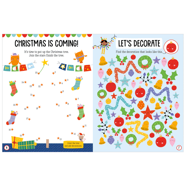 Sticker Activity Book Christmas