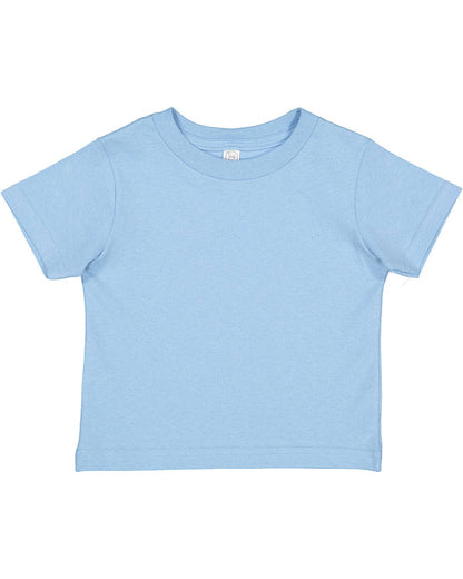 Rabbit Skins Toddler Cotton Jersey Blank T-Shirt 3301T 3301J: White / 5/6