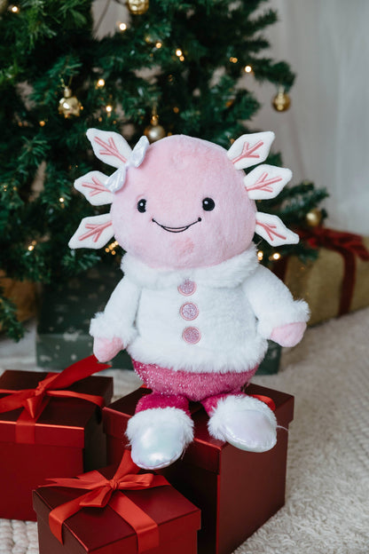 Holiday Icey Axolotl Medium 18" (46cm)