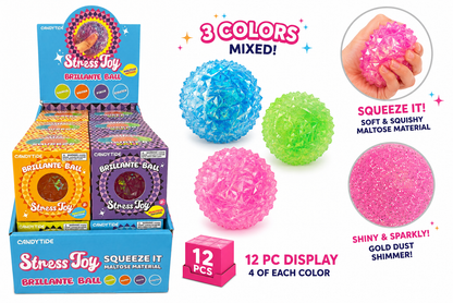 Brillante Ball Stress Toy Display MSND20