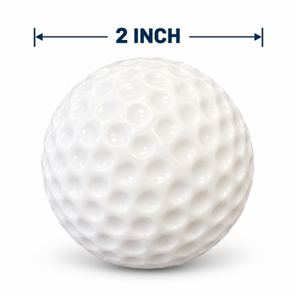 2" Golf Ball Crunchy Squishy Toy MSS50