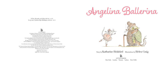 Angelina Ballerina by Katharine Holabird: Hardcover; 32 pages / English