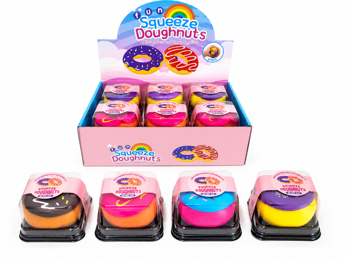 Squeeze Doughnuts Squishy Toy-MSS18
