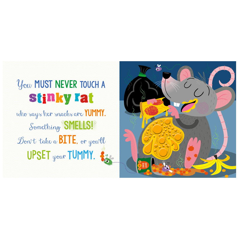 Board Book Never Touch a Stinky Skunk!