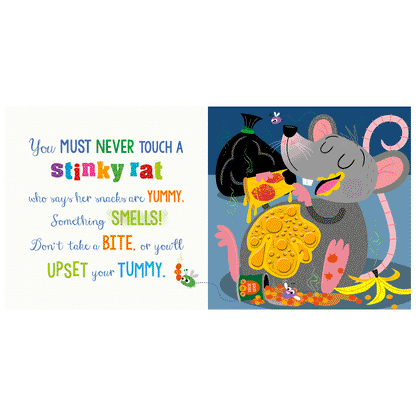Board Book Never Touch a Stinky Skunk!