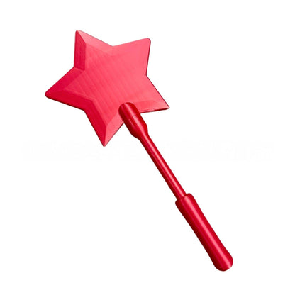 Card Holder Magic Wand 3D Printed Tap To Pay: Blue Pink-35.5 x 15.5 cm-90 g