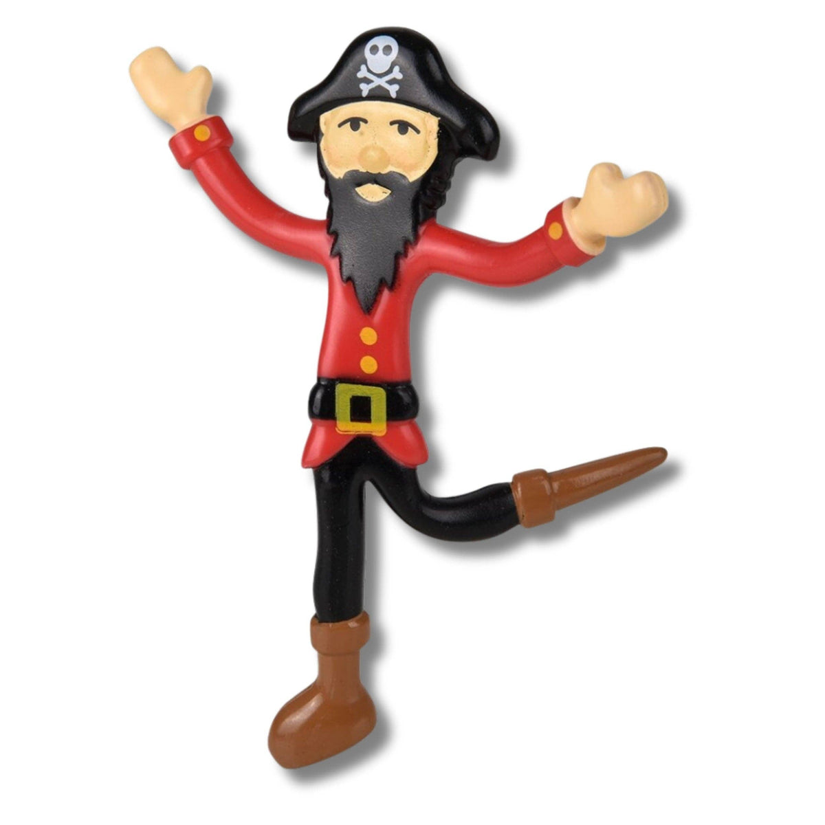 Bendable Twist Pirate Squeeze Fidget Kids Toy | Assorted