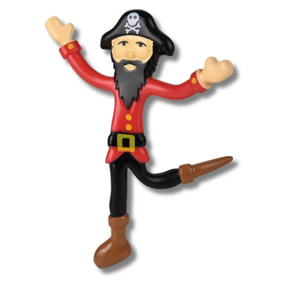 Bendable Twist Pirate Squeeze Fidget Kids Toy | Assorted